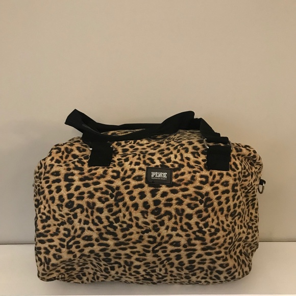 Pink canvas duffle bag - Picture 1 of 6
